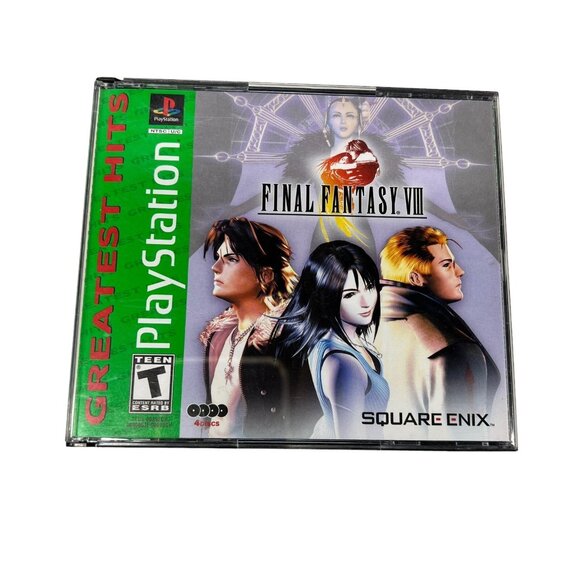 Final Fantasy VIII 8 Sony PlayStation 1 1999 PS1 Complete With Manual Tested - Picture 2 of 7